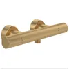 Image de Mitigeur douche thermostatique Universal rond Or brossÃ©