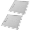 Image de vhbw 2x filtres permanent Ã  graisse remplacement pour Electrolux 50273928007, 5027392800-7 pour hotte de cuisine - 30,55 x 26,75 x 0,85 cm, mÃ©tal
