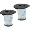 Image de vhbw 2x filtres d'aspirateur compatible avec Rowenta Air Force 460 RH9252, 460 RH9253, 460 RH9256, 460 RH9286, 560 Flex aspirateur - Filtre mousse