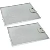 Image de vhbw 2x filtres permanent Ã  graisse compatible avec Neff D79E34N0/01, D79M23N0/01, D79M24N0GB/01, D79M35N0/01 hotte de cuisine, mÃ©tal