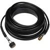 Image de vhbw Tuyau de rallonge 20 m compatible avec KÃ¤rcher K3, K 2 Premium Home, K 3.65 MD nettoyeur haute pression avec connexion M22 x 1,5, noir