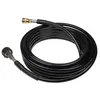 Image de vhbw Tuyau de rallonge 10 m compatible avec KÃ¤rcher K 2.40 MD PL, K 2.75 plus nettoyeur haute pression avec connexion M22 x 1,5, noir