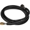 Image de vhbw Tuyau de rallonge 5 m compatible avec KÃ¤rcher K 2.91 MD T 50, K 2.94 MD, K 2.97 M nettoyeur haute pression avec connexion M22 x 1,5, noir