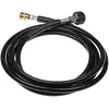 Image de vhbw Tuyau de rallonge 3 m compatible avec KÃ¤rcher K 4.89 M, K 4.900 M T300 nettoyeur haute pression avec connexion M22 x 1,5, noir