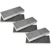 Image de vhbw 6x Filtres Ã  charbon actif compatible avec Bora sÃ©ries BHU, sÃ©ries BFIU, sÃ©ries BIU hotte aspirante - 34 x 12,2 x 4,25 cm