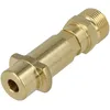 Image de vhbw Adaptateur baÃ¯onnette vers filetage M22 compatible avec KÃ¤rcher HDS-E 8/16-4M 24 KW, 8/16-4M 12 KW nettoyeur haute-pression - Raccord rapide