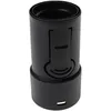 Image de vhbw Adaptateur pour tuyau compatible avec Siemens Synchropower Bag & bagless aspirateur - Raccordement du tuyau, noir