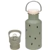 Image de Gourde En Inox Happy Prints Olive De LÃ¤ssig