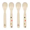 Image de Little Mateys Lot De 4 CuillÃ¨res BÃ©bÃ© Orange ÃpicÃ©e De LÃ¤ssig