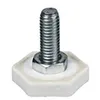 Image de Pied avant compatible avec WHIRLPOOL 481246248054 filetage M8 pour machine Ã  laver et sÃ¨che-linge