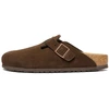 Image de Sabots BIRKENSTOCK  Boston Soft Suede Mocha P31886662