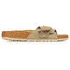Image de Mules BIRKENSTOCK  OITA TAUPE SUEDE CALZ S M67663460