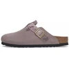 Image de Chaussons BIRKENSTOCK  Chausson  BOSTON SUEDE BRAIDED M67265498