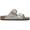 Image de Sandales plates BIRKENSTOCK  ARIZONA BIG BUCKLE SHINE 1029391 M66147880