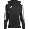 Image de Sweatshirt à capuche Training enfant adidas Tiro 24 Noir 7/8 ans IJ9960