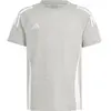 Image de T-shirt enfant adidas Tiro 24 Gris 7/8 ans IR9356