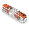Image de BoÃ®te de 60 bornes Ã  leviers Inline 4mmÂ² 2 conducteurs - WAGO - 221-2411