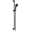 Image de Ensemble de douche avec pommeau 2 jets, barre 90cm et flexible - GROHE Vitalio Start 110 269542431 - Economie d'eau - Noir Mat