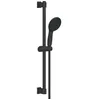 Image de Ensemble de douche avec pommeau 2 jets, barre 60cm et flexible 1,75m - GROHE Vitalio Start 110 279482431 - Economie d'eau - Noir Mat