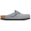 Image de Mules BIRKENSTOCK  Boston Bs Suede P32649178