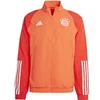 Image de Veste de survêtement Prematch Bayern Munich Rouge M IN6314