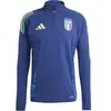 Image de Haut d'entraînement Italie Euro 2024 Bleu S IQ2167