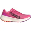 Image de Adidas - Chaussures de trail - Agravic Speed W Pink Fusion pour Femme - Taille 38 2/3 - Rose