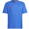 Image de Maillot réversible enfant adidas 24 Bleu 7/8 ans IN8131