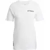 Image de Adidas - Tee-shirt à manches courtes respirant et léger - Xperior Tee W White pour Femme - Taille S - Blanc