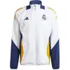 Image de Veste de survêtement Prematch Real Madrid 2024/25 Blanc S IT5148