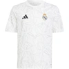 Image de Maillot Prematch enfant Real Madrid 2024/25 Blanc 13/14 ans IT5095