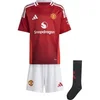 Image de Ensemble Domicile enfant Manchester United 2024/25 Rouge 3/4 ans IT1980