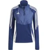 Image de Haut d'entraînement d'hiver femme adidas Tiro 24 Bleu XS IY0129