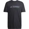 Image de Adidas - Tee-shirt de trail running léger et respirant - MT Logo Tech Tee Black pour Homme - Taille S - Noir