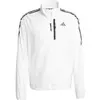 Image de Veste de survêtement adidas Own the Run 3-Stripes Blanc 2XL JD7760