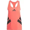 Image de Débardeur femme adidas Road To Records Rouge M JD7333
