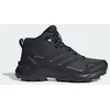 Image de Chaussure De RandonnÃ©e Terrex Skychaser Ax5 Mid Gore-Tex Adidas - Carbon / Core Black / Semi Flash Aqua - 38