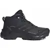 Image de Adidas - Chaussures de randonnée légères GORE-TEX - Terrex Skychaser AX5 Mid GTX W Carbon/Core Black/Semi Flash Aqua pour Femme - Taille 38 2/3 -