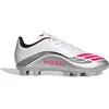 Image de Chaussures de football enfant adidas F50 Messi Club FG/AG Blanc 38 2/3 JP7457