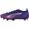 Image de Chaussures Football Lamelles Puma Ultra Match Fg/Ag Bleu Moyen - 44