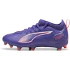 Image de Chaussures de football enfant Puma Ultra Match FG/AG Blanc 37 108096-01