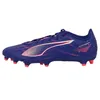 Image de Chaussures Football Lamelles Puma Ultra Play Fg/Ag Bleu Nuit - 40