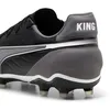 Image de Puma Chaussures De Football King Match Fg/Ag Unisexe, Chaussures, Noir/Blanc/Cool Dark Gris, 40.5