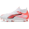 Image de Chaussures de football Puma Ultra 5 Match+ FG/AG Blanc 44,5 108162-01