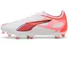 Image de Chaussures de football Puma Ultra 5 Pro FG/AG Blanc 41 108161-01