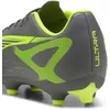 Image de Puma Chaussures De Football Ultra 5 Play Fg/Ag Unisexe, Chaussures, Matte Aged Silver/Jaune Alert/Aged Silver, 40