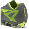 Image de Puma Chaussures De Football Ultra 5 Play Fg/Ag Unisexe, Chaussures, Matte Aged Silver/Jaune Alert/Aged Silver, 41
