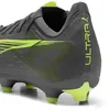 Image de Puma Chaussures De Football Ultra 5 Match Fg/Ag Unisexe, Chaussures, Matte Aged Silver/Jaune Alert/Aged Silver, 39