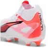 Image de Puma Chaussures De Football Ultra 5 Match+ Fg/Ag Femme, Chaussures, Blanc/Noir/Glowing Rouge, 37