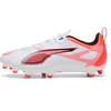 Image de Chaussures de football Puma Ultra 5 Play FG/AG Blanc 35 108170-01